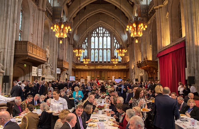 Guildhall during the lunch