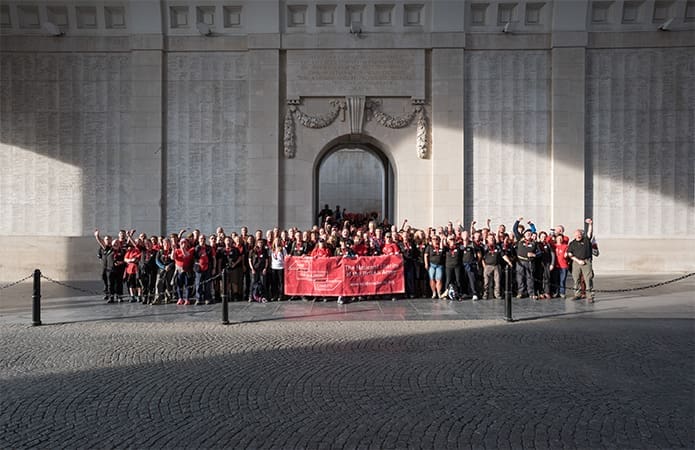 Frontline Walkers at the Menin Gate