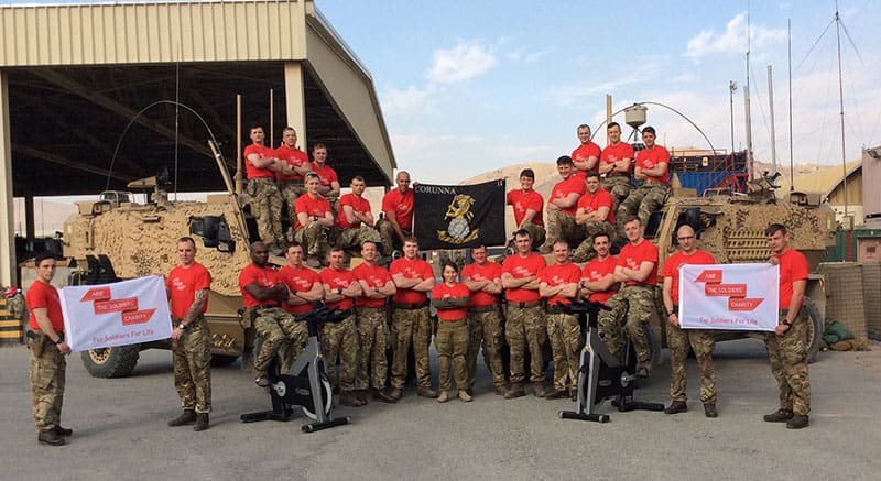 2nd Battalion The Yorkshire Regiment Riding Home For Christmas