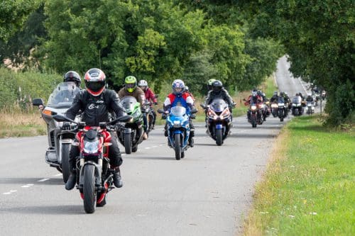 the Army Benevolent Fund Motorcycle Ride 2023 - Triumph