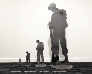 Steel Soldier Sizes