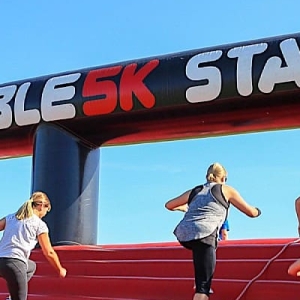 Bounce, Slide, and Support: The Cardiff Inflatable Challenge